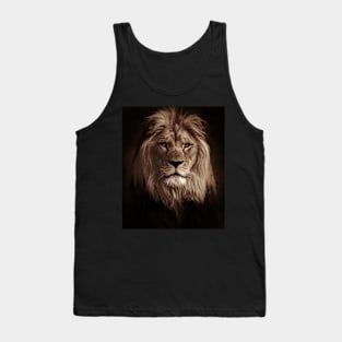 Wild lion Tank Top